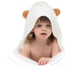 Organic Hypoallergenic  BAMBOO Hooded Baby Towel